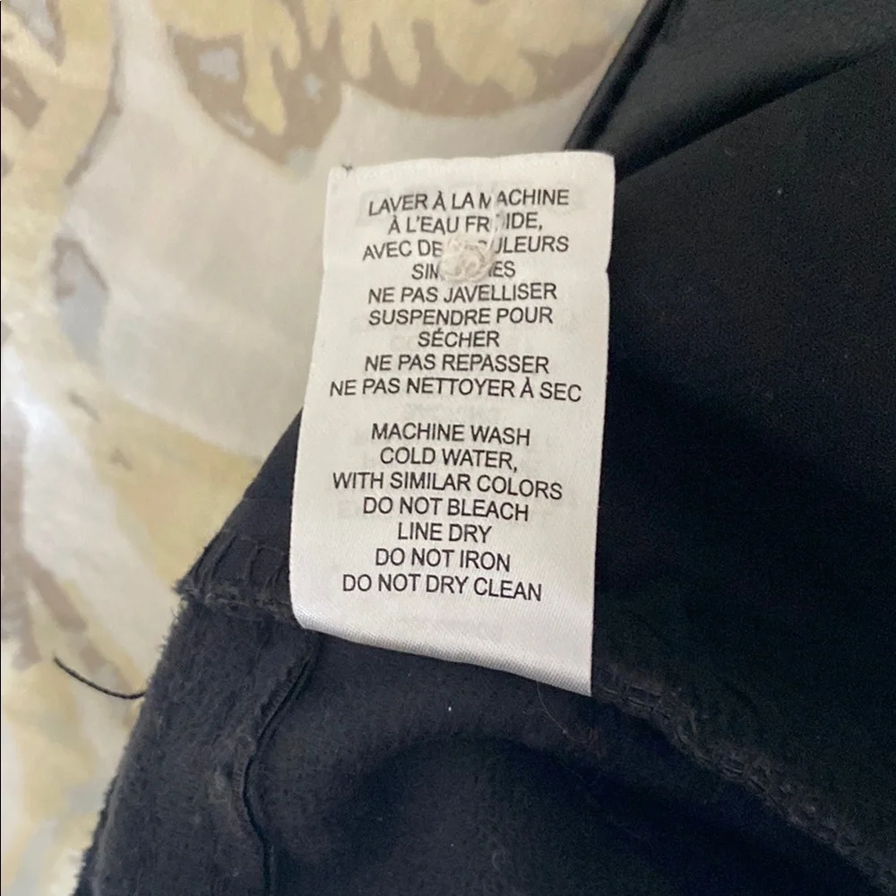 NWOT Dynamite Justina Straight Leg Black Faux Leather Pants - Picture 12 of 13